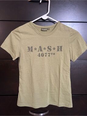 M*A*S*H 4077th Olive Green Graphic Tee